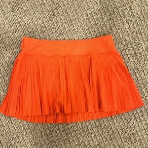 Red Lulu tennis skirt, hardly worn